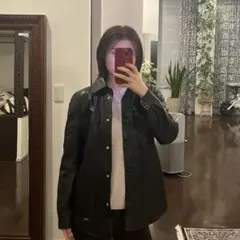 Abercrombie & Fitchアバクロ　レザージャケット (ビーガン)