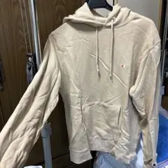 Champion ベージュ パーカー L