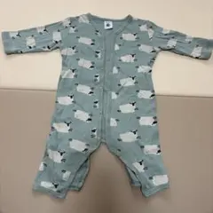 PETIT BATEAU ロンパース ヒツジ柄のサムネイル