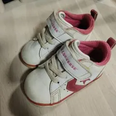 CONVERSE ベビーシューズ ホワイト/ピンク