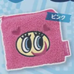 Angel Blue もこもこスクエアポーチ　ピンク