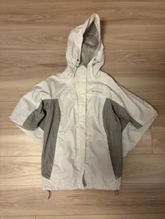 Colombia ナイロンジャケット　白　y2k シティ　テック系