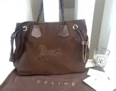【CELINE 】ヴィンテージセリーヌ✴︎馬ロゴトートバッグ
