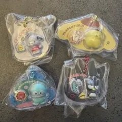 匿名配送　サンリオキャラクターズパッケージチャーム　4点セット