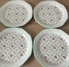 Villeroy & Boch大人気・国内廃盤「プティフルール」の平皿4枚セット