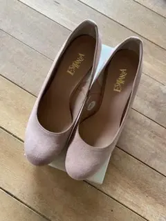 エスペランサ　スエードパンプス　ピンクESPERANZA