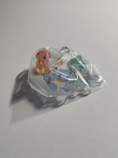 ポケモン 旅立ちの３匹 アクリルスイング ヒトカゲ ゼニガメ フシギダネ