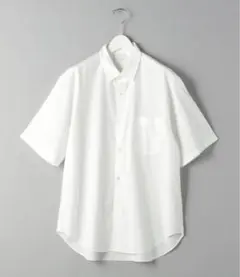 BEAUTY&YOUTH BY ホワイト半袖シャツ