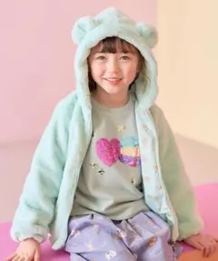 エニィファム❤︎くま耳ファーブルゾン140