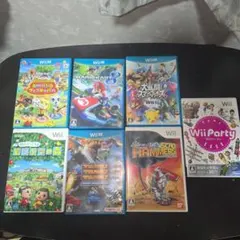 Wii U、Wii 7本セット　動作確認済み