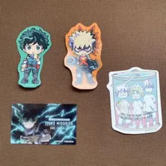 ヒロアカ展　ステッカー　など