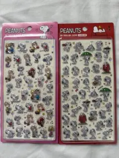 【正規品】【新品】】韓国限定 PEANUTS スヌーピー ボンボンドロップシール