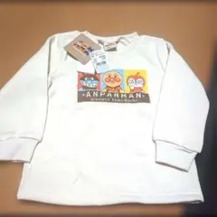 アンパンマン トレーナー 95cm ホワイト