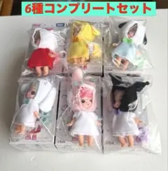 ぷちリカちゃん　サンリオキャラクターズコレクション　全6種コンプリートセット
