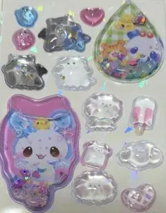 ウォーターシール ボンボンドロップシール おすそ分け 可愛いシール