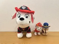 パウ・パトロール ぬいぐるみ 3体セット