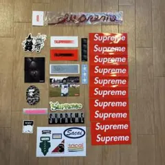 Supreme ノベルティー ステッカーセット　sacai BOX LOGO
