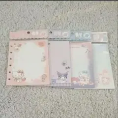 サンリオキャラクター リフィル シール台紙 シールバインダー まとめ売り