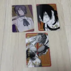 チェンソーマン　箔押しクリアカードコレクション　レゼ　3種