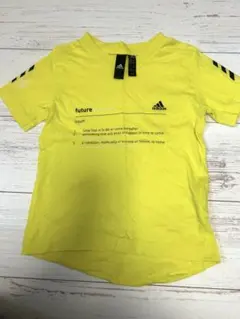 adidas Tシャツ イエロー 110cm