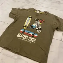 SHOO LA RUE スケートボードTシャツ 110 キッズ　シューラルーのサムネイル