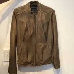 バナナリパブリック　ライダースジャケット レザージャケット