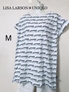 LISALARSON ×ユニクロ 半袖 Tシャツ カットソー レディースM★新品のサムネイル