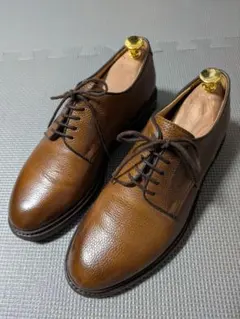 Tricker's ウッドストック UK7.5 ブラウン プレーントゥ - メルカリ