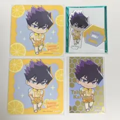 ブルーロック コラボカフェ本舗 ハニーレモン コースター ミニアクスタ 烏旅人