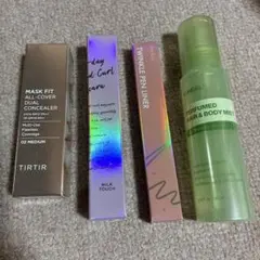 新品　コスメ　4点まとめ売り　コンシーラー マスカラ　ペンライナー　ボディミスト