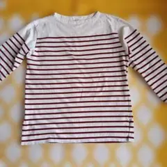 UNIQLO ストライプ長袖Tシャツ XL
