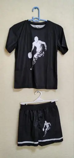 キッズ　バスケットボール　Tシャツ×ショートパンツセット　140cm