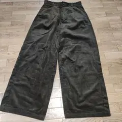 GU レディース ストレートパンツ コーディロイ S