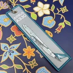キャセイパシフィック航空 CATHAY A350 80周年記念 フライトタグ