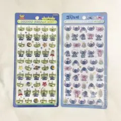 【新品】ボンボンドロップシール　ミニ　ディズニー　トイストーリー　スティッチ