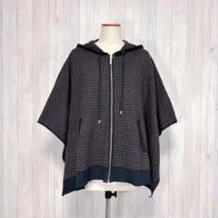 美品 オシャレ ケープコート ポンチョ マイケルコースMICHAEL KORS Michael Kors(マイケルコース) ポンチョ・ケープ(レディース) - 海外