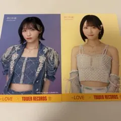 LOVE 野口衣織 タワレコ 特典 ポストカード - メルカリ