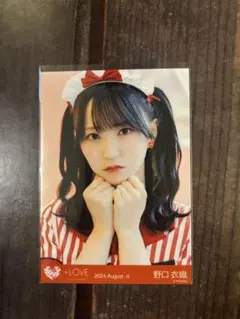 ＝LOVE イコラブ 仲直りシュークリーム 野口衣織 生写真 ヨリ