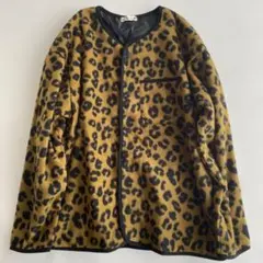 branshes レオパード フリース アウター 150