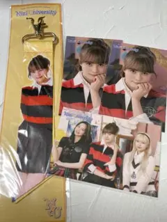 NiziU  オンラインくじ    リボンキーホルダー   ステッカー  ニナ