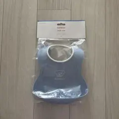 【新品未使用】BabyBjörn ベビービョルン　お食事エプロン　パウダーブルー