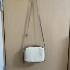 【美品】スクエア ショルダーバッグ