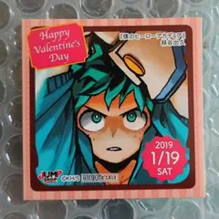 ジャンプショップ　365日 ステッカー　緑谷