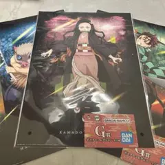 鬼滅の刃一番くじ〜雷の兄弟〜G賞ポスターコレクション　3枚セット