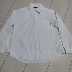 式服　COMME CA ISM ホワイト 長袖シャツ 120cm