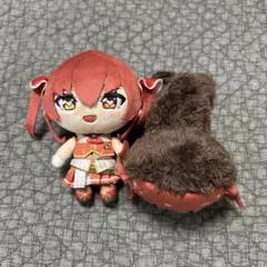 宝鐘マリン　肩乗りクマリンぬいぐるみ　おでかけマリンぬいぐるみ　セット