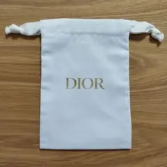 ディオール ホリデーコレクション　ホリデー限定ロゴ巾着袋　DIOR限定ロゴ巾着