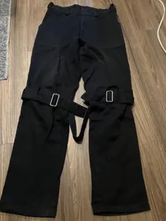 “90s ボンテージギミックパンツ　カーゴパンツ” PLAN C グラフィックプリント スウェット