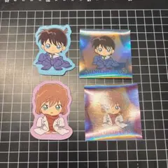 名探偵コナン ちぢませ隊 ステッカー 5枚セット