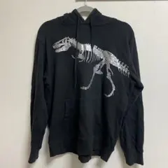 グラニフgraniph 恐竜 パーカー ティラノザウルス Mのサムネイル